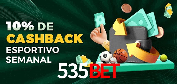 10% de bônus de cashback na 535bet